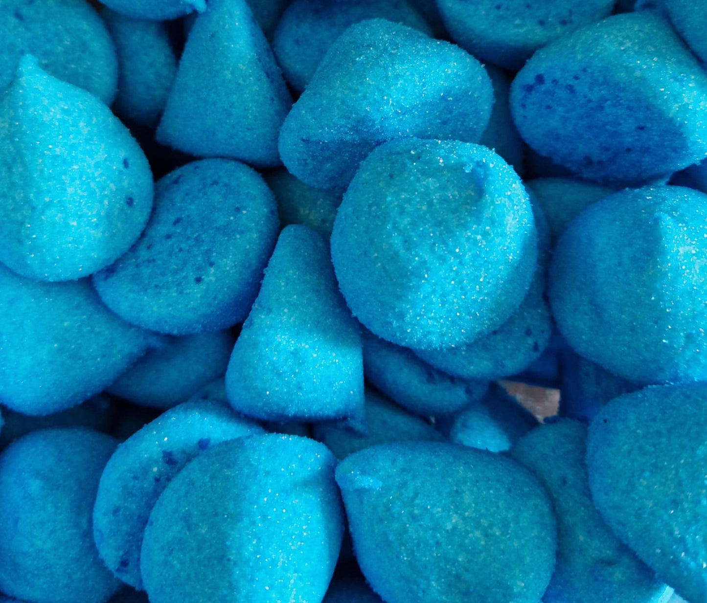 Blue paint balls