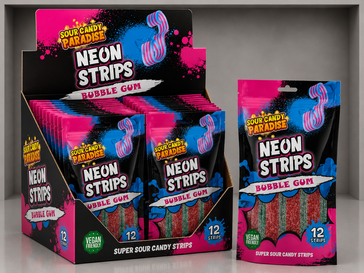 Bubblegum Neon Belts