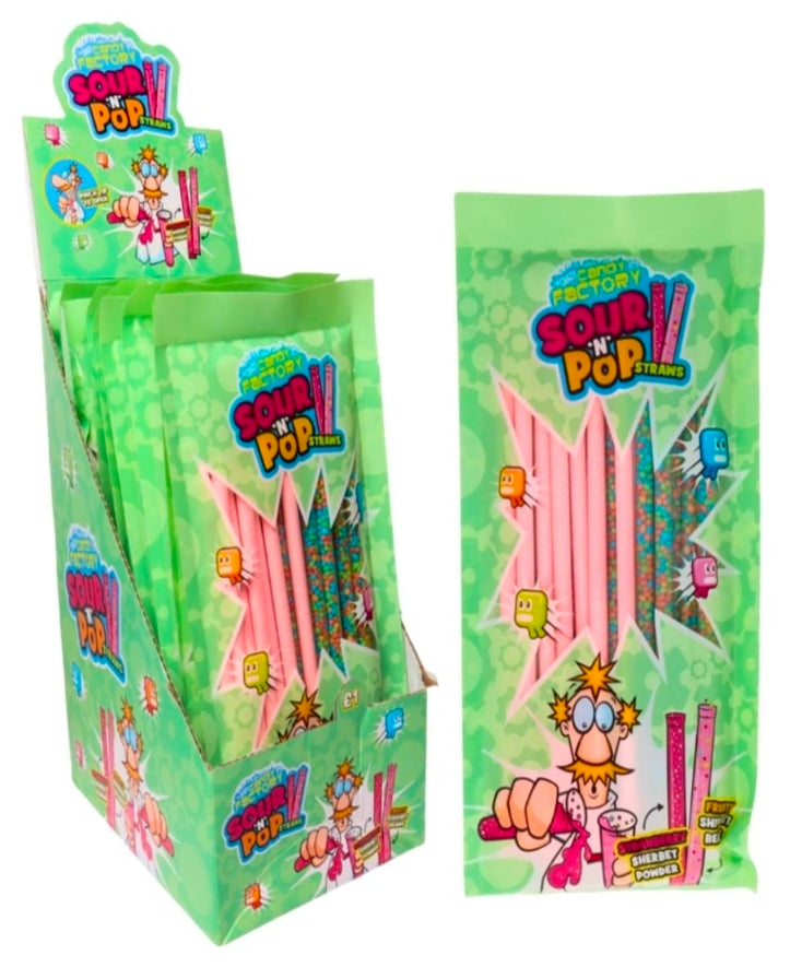 Sour & Pop Straws