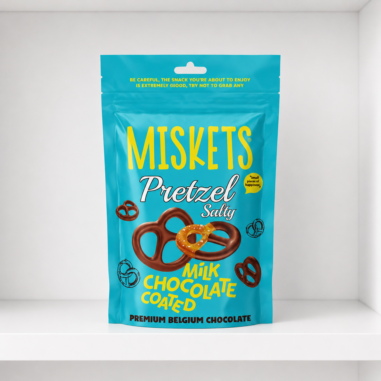 Miskets Milk Chocolate Pretzels