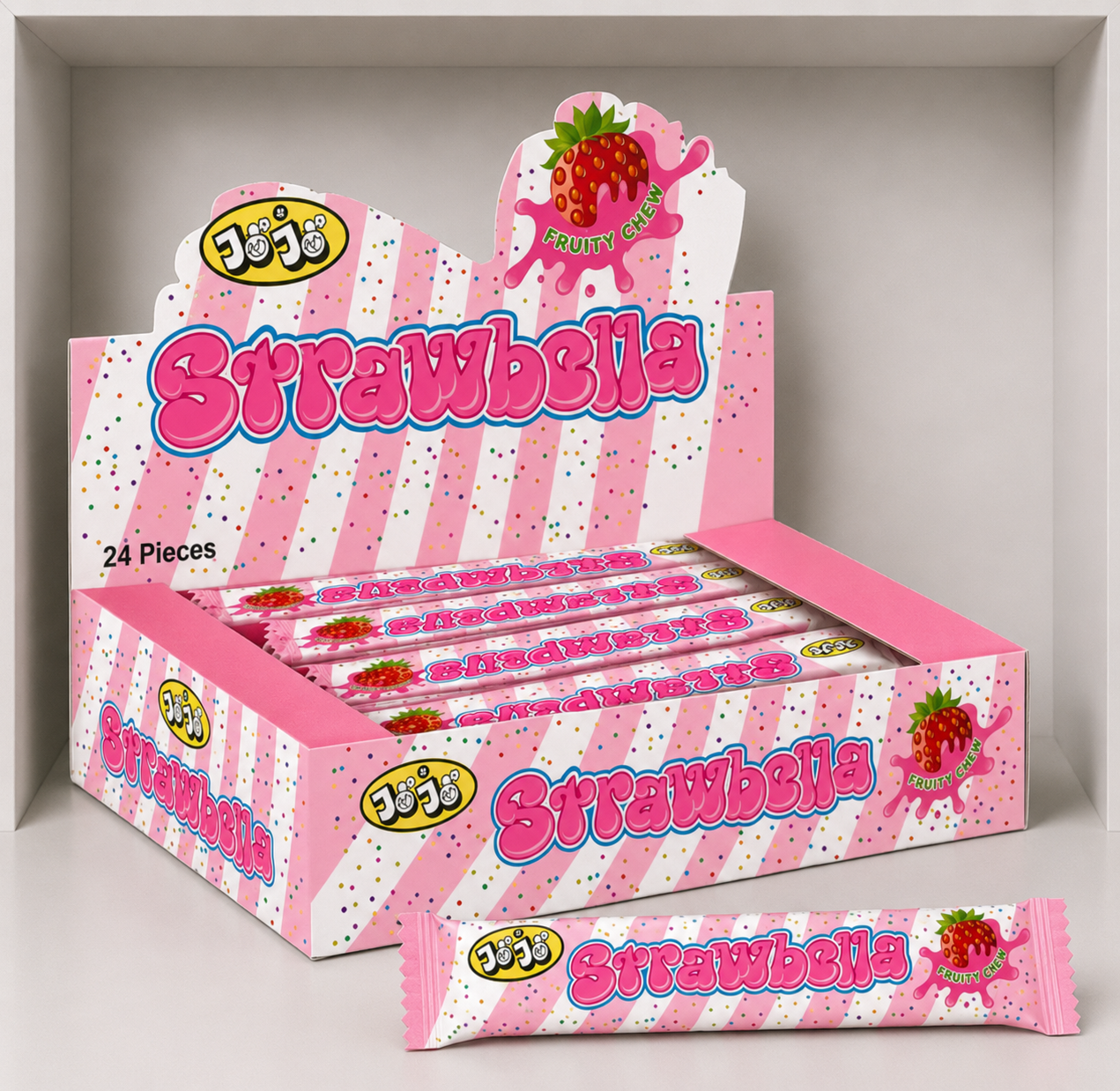 Strawbella Bars