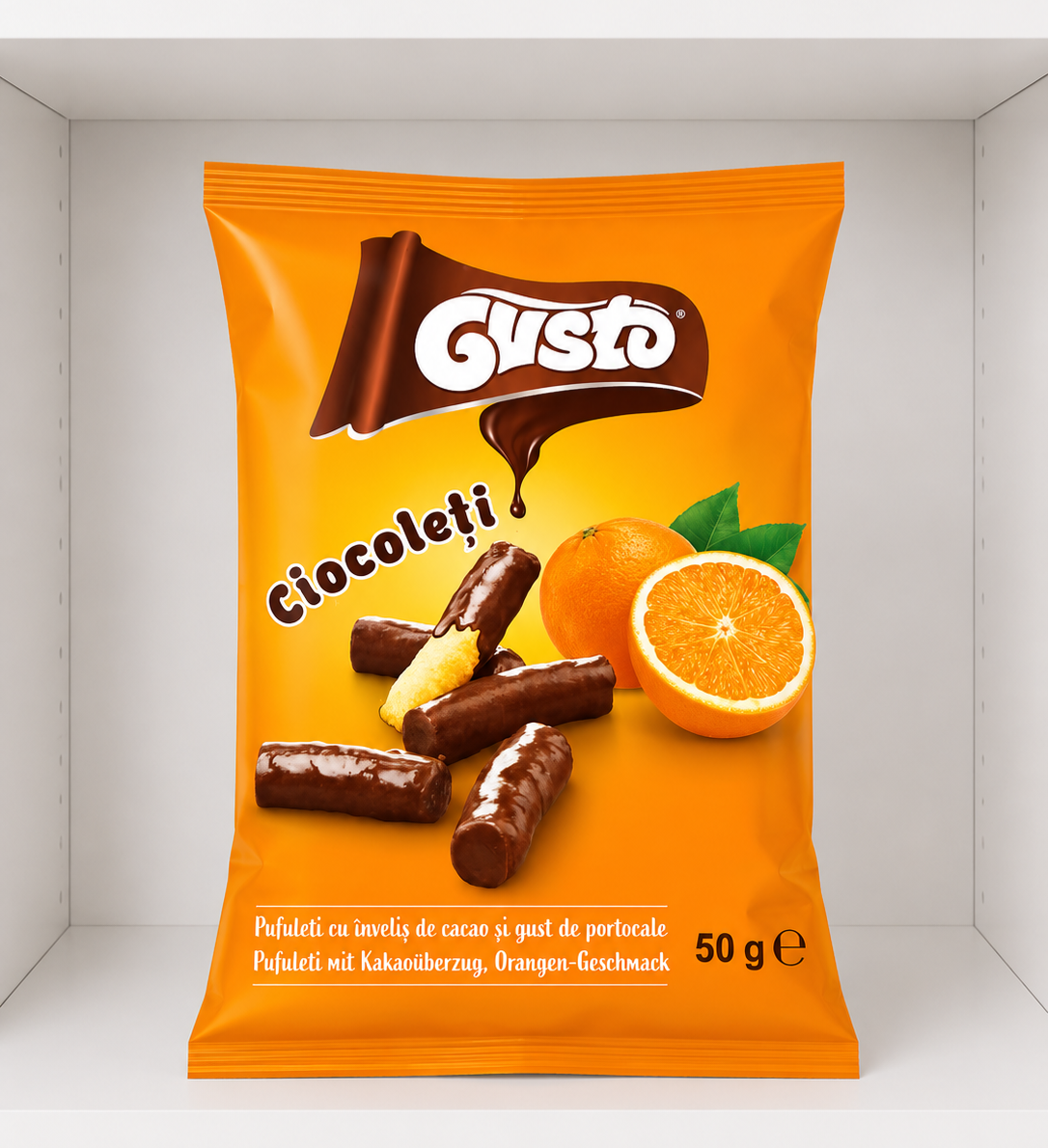 Gusto Chocolate Orange Puffs