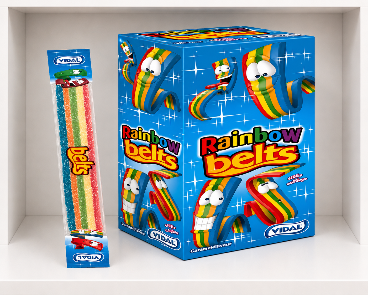 Vidal Rainbow Belts