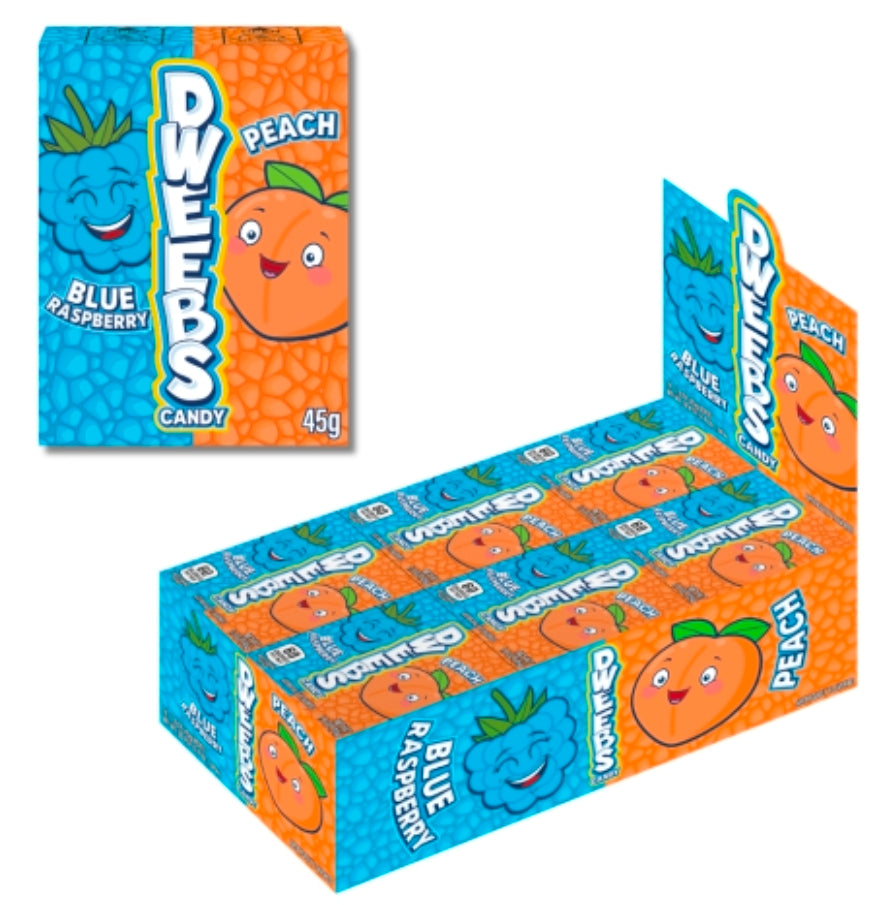 Dweebs Peach & Blue Raspberry