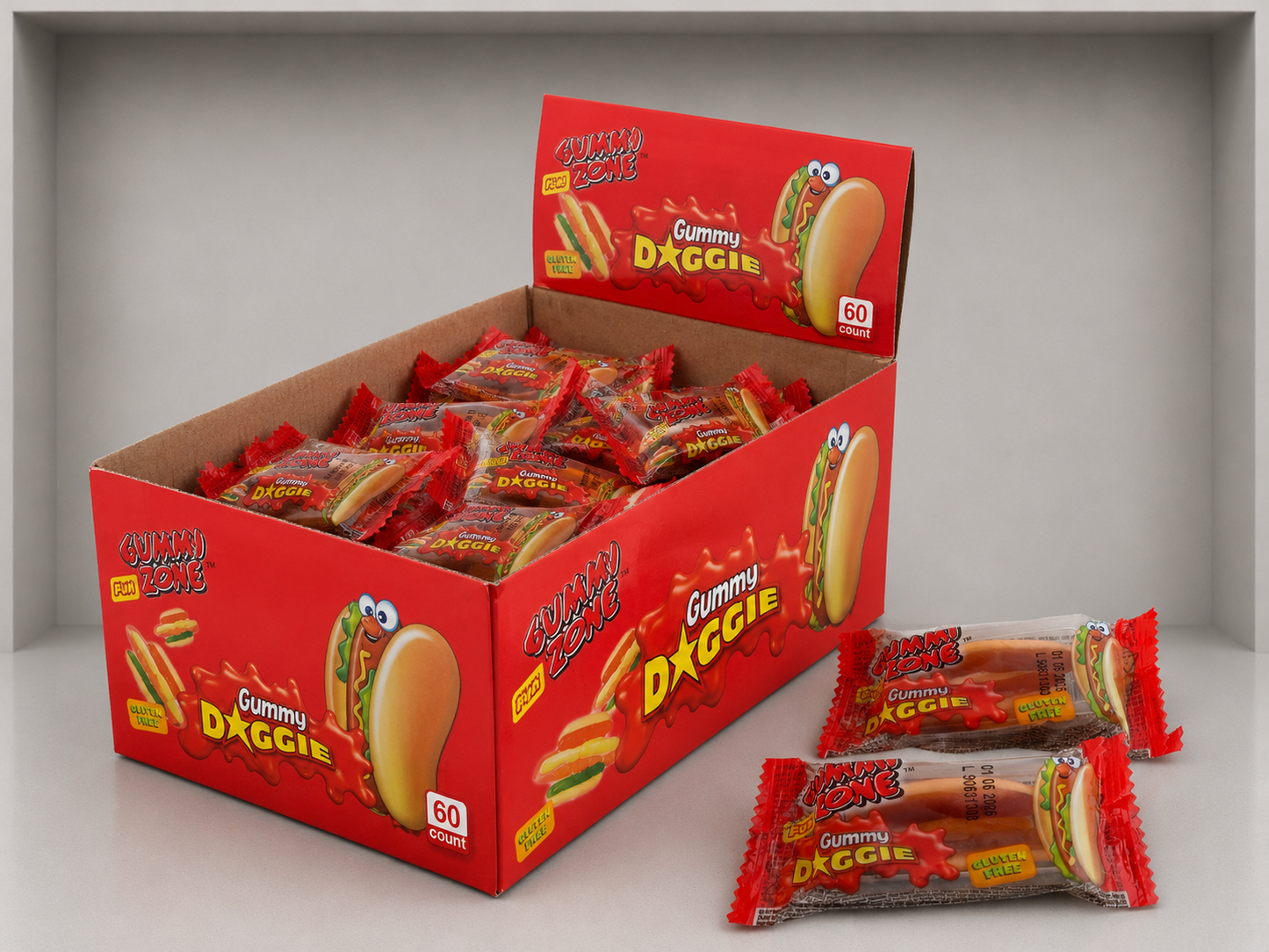 Gummy Doggie Hot Dog