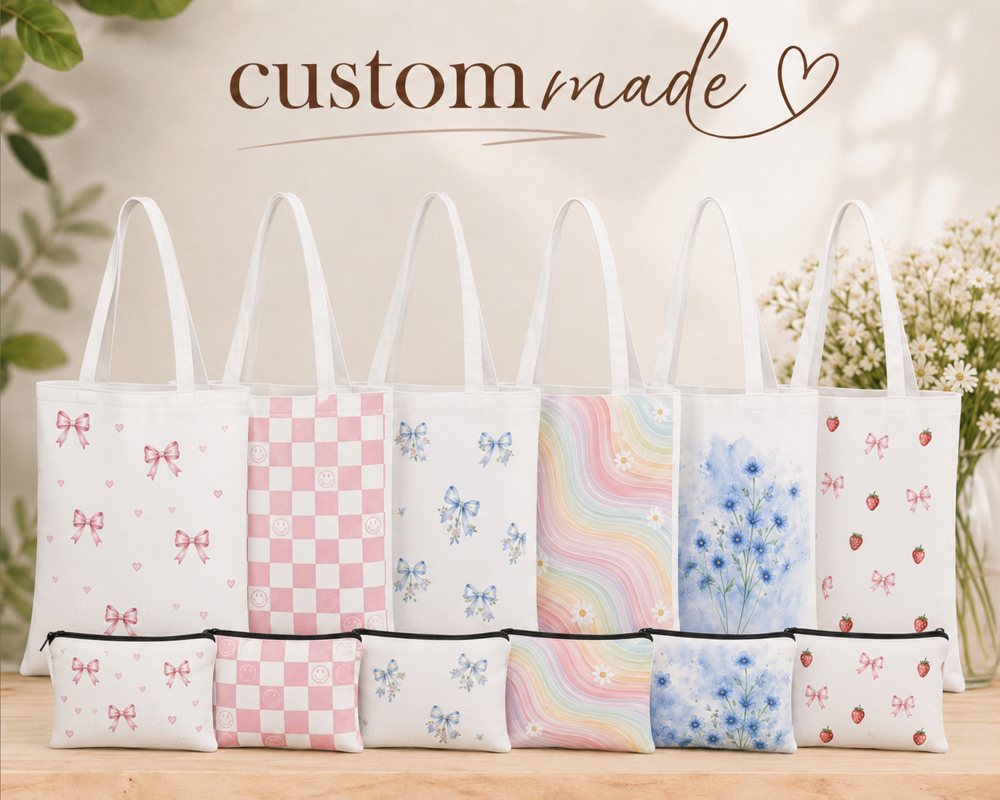 Tote Bag Set
