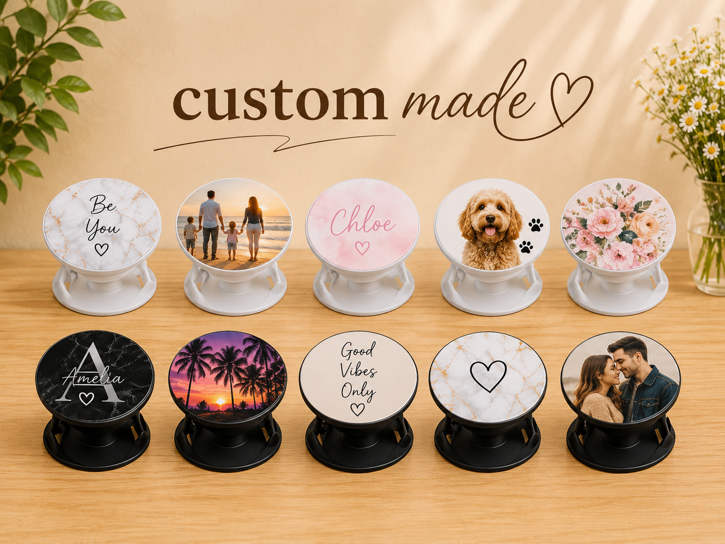 Personalized Pop Socket