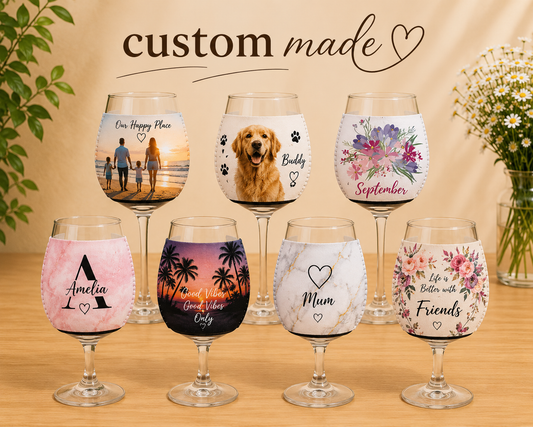 Wine glass sleeve
