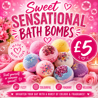 Bath bombs £5