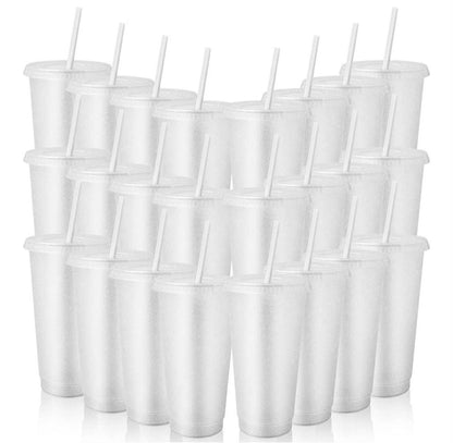 24oz Cold Cups personalized with permanent vinyl