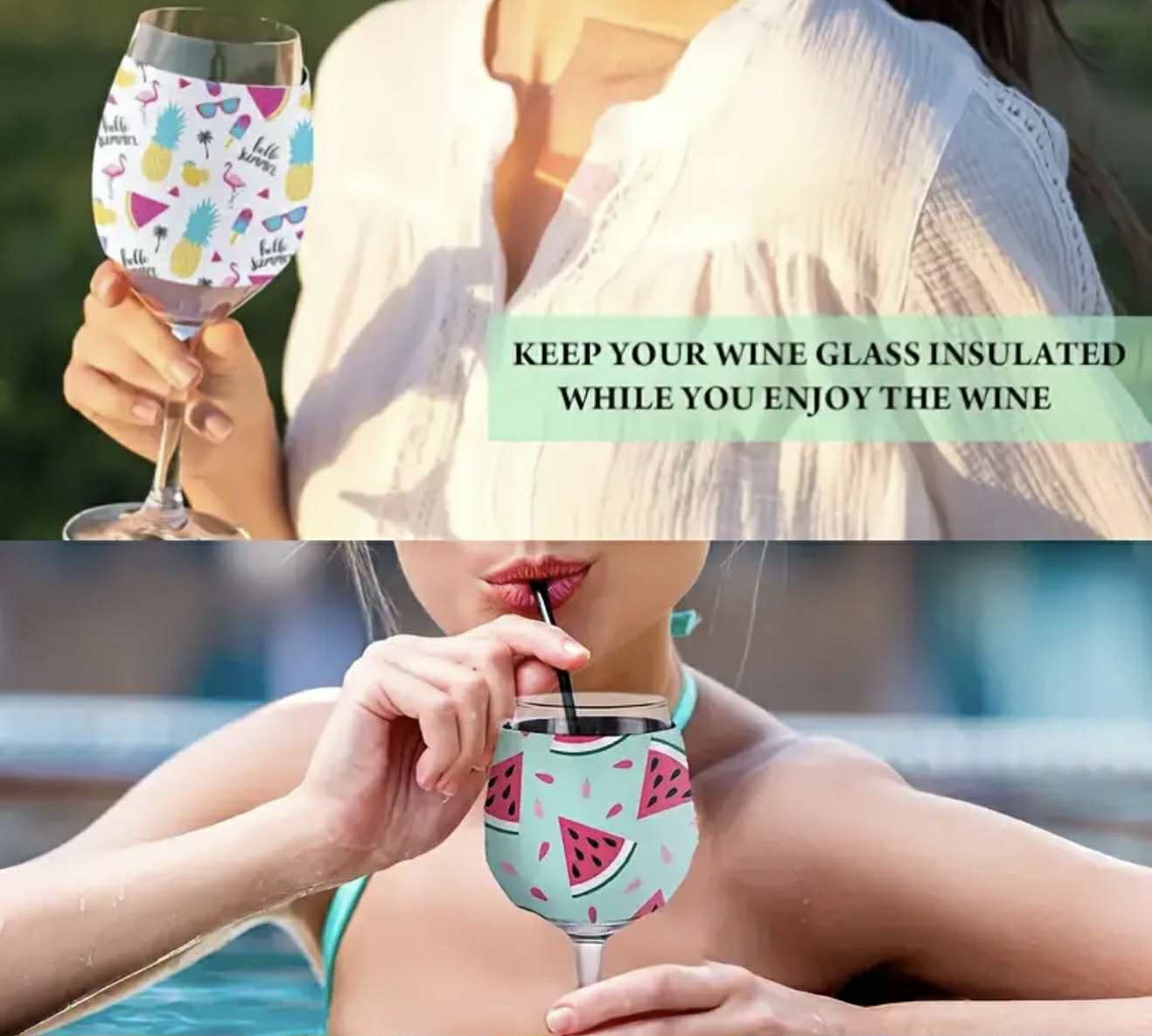 wine glass sleeve