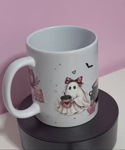 11oz white mug
