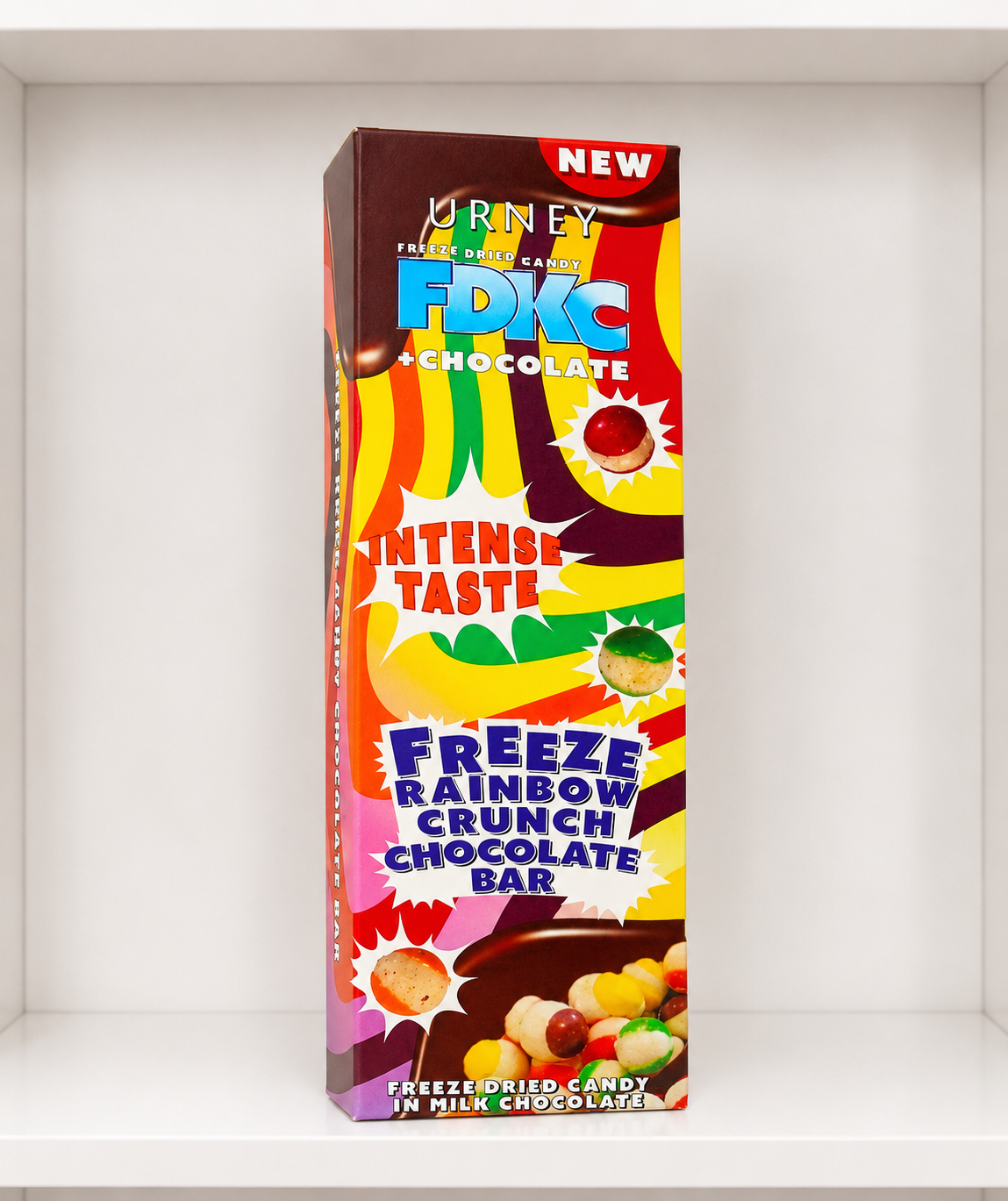 Freeze Rainbow Cruch Chocolate Bar