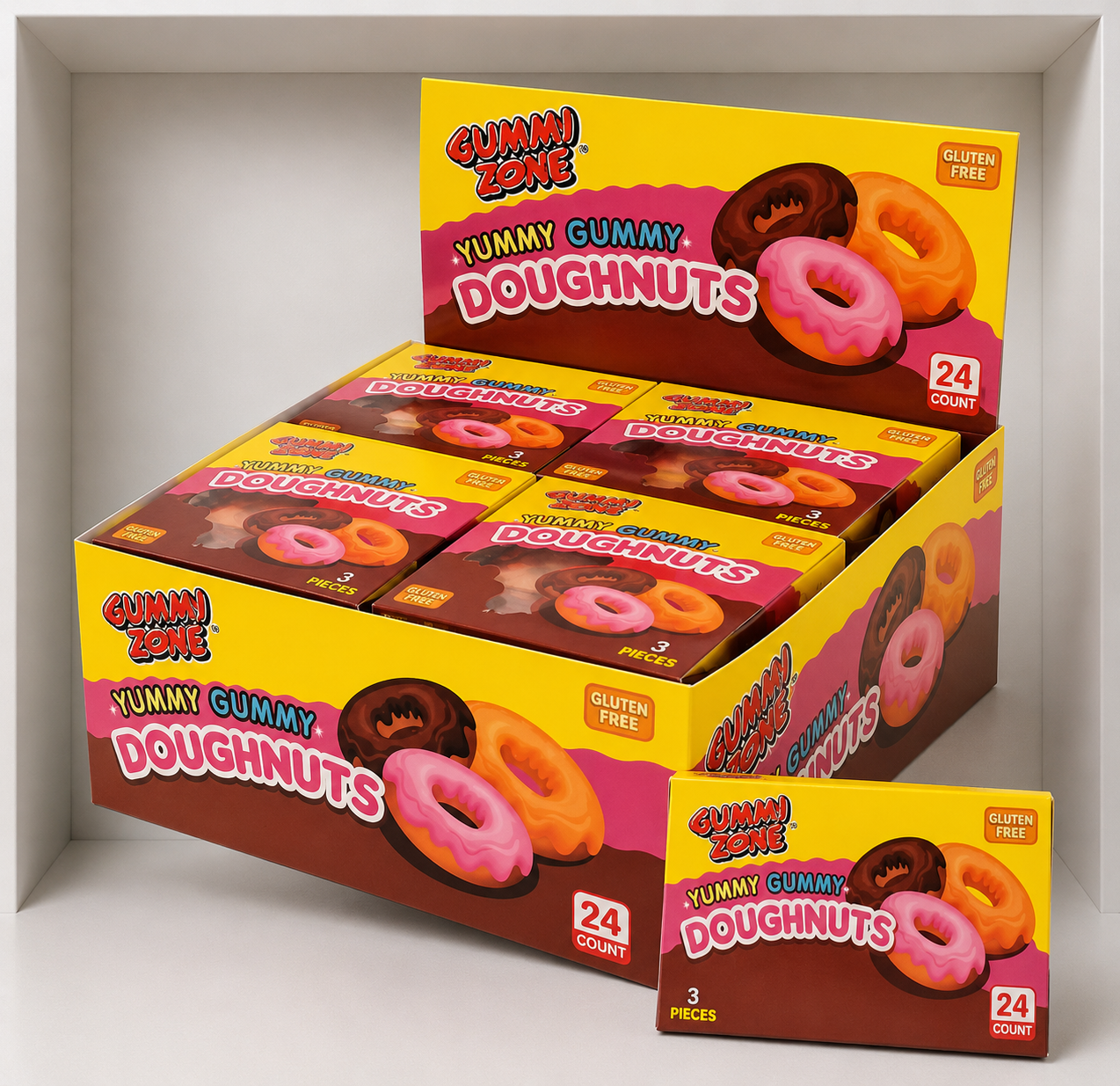 Yummy Gummy Donuts
