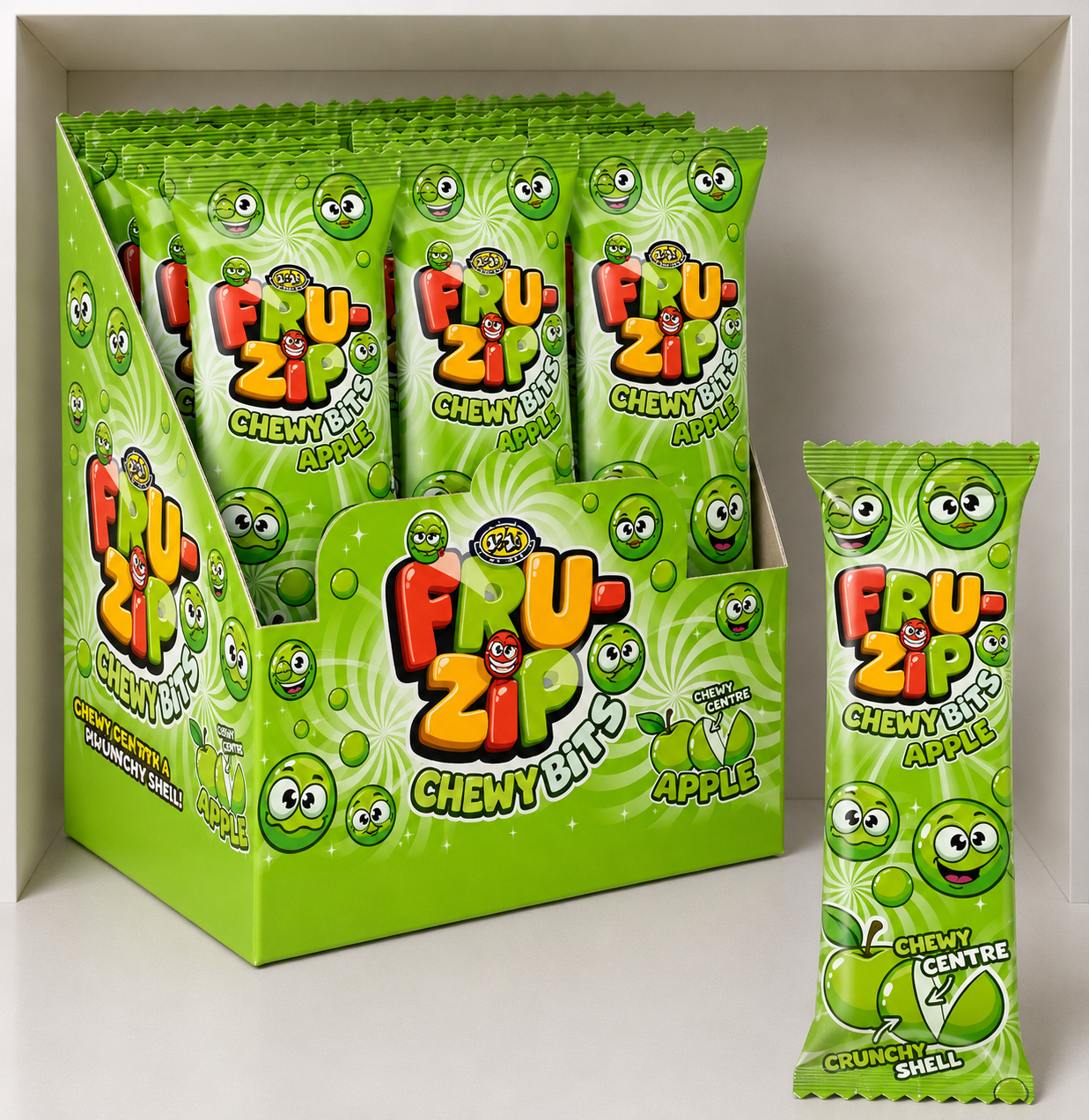 Fru-Zip Chewy Bits - Apple
