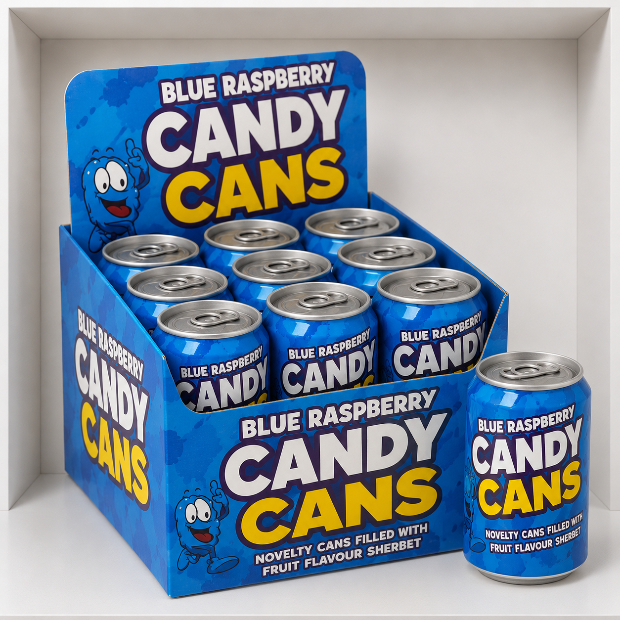 Candy Cans - Blue Raspberry