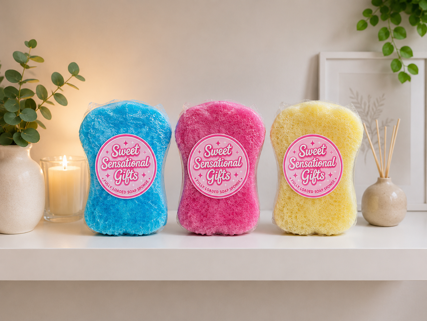 Fully Loaded Soap Sponge