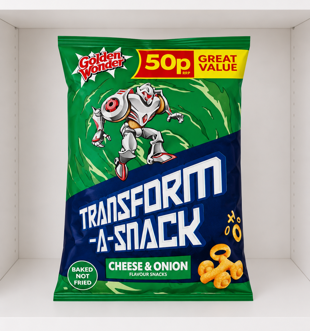 Cheese & Onion Transformers