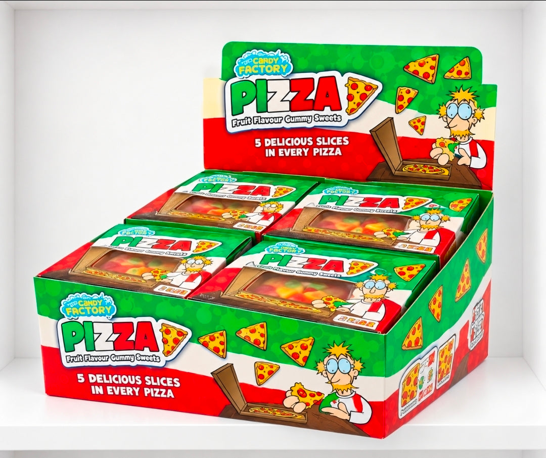 Crazy Candy Pizza Slices