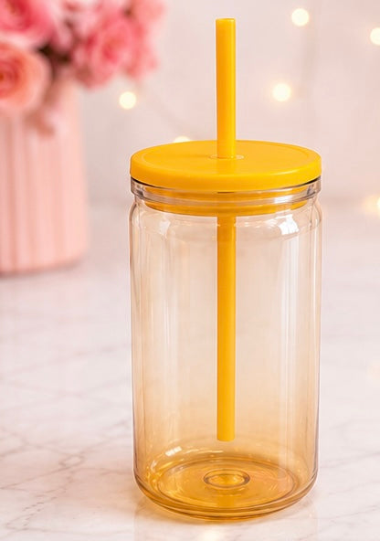 Ombre Can Style Cups - With Decal Wrap