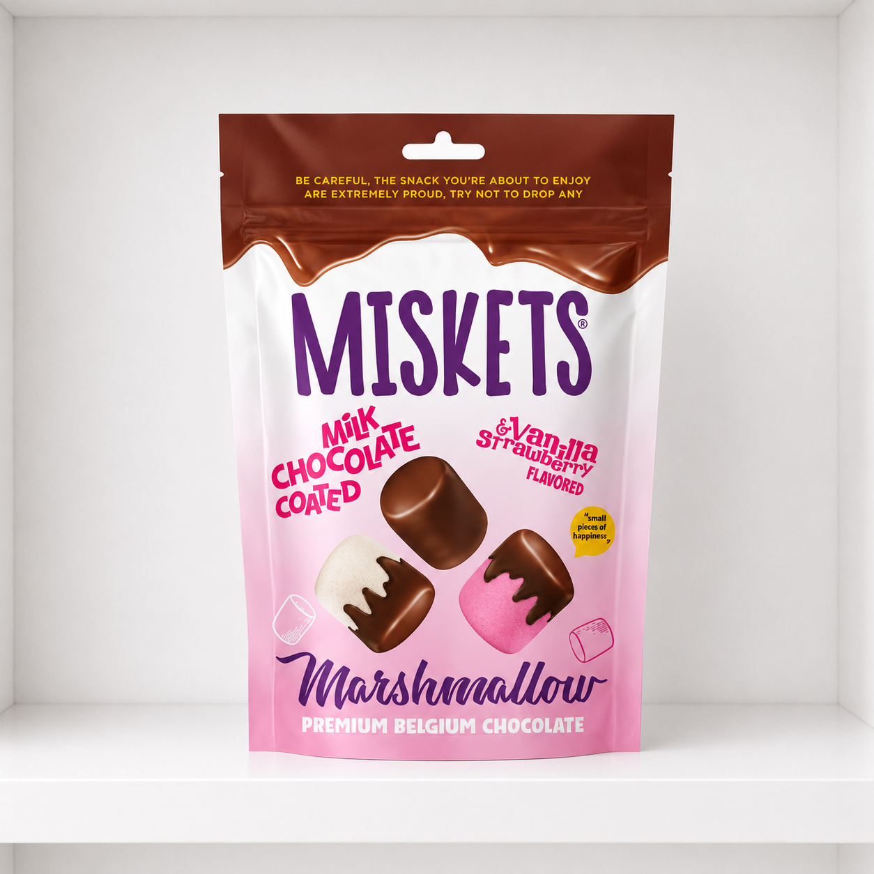 Miskets Chocolate Covered Marshmallows