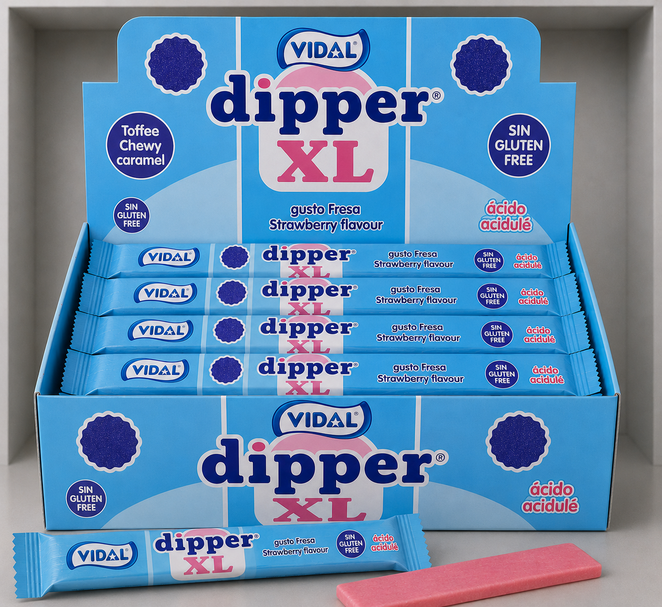 Vidal XL Chew Bars - Blue Raspberry
