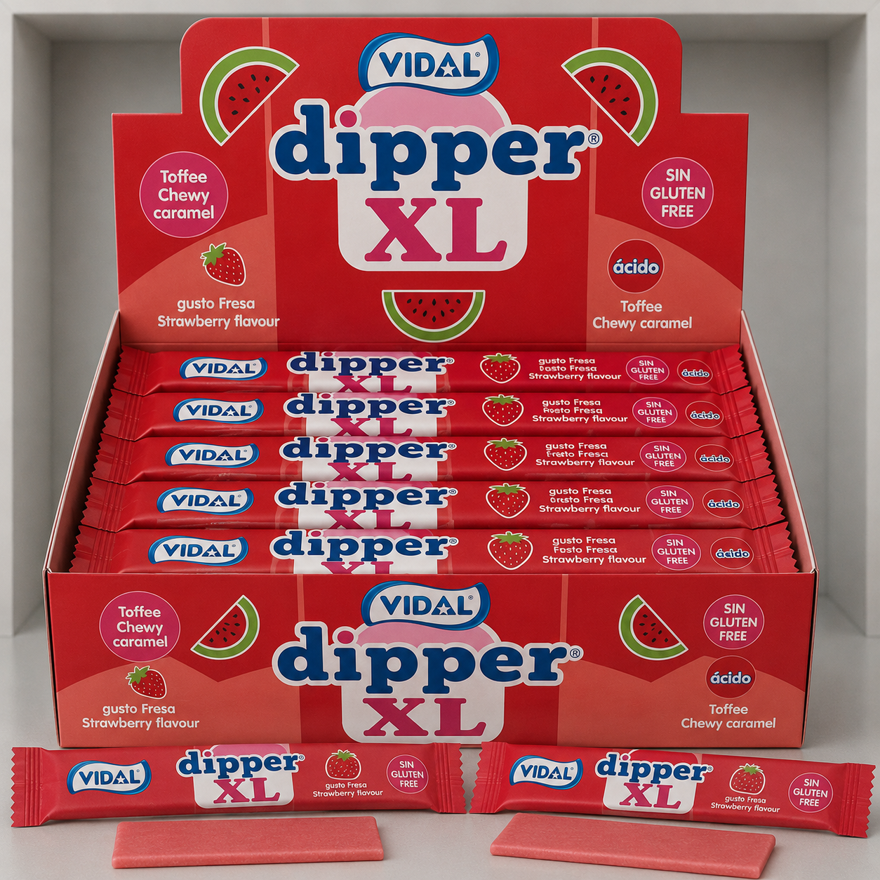 Vidal XL Chew Bars - Watermelon