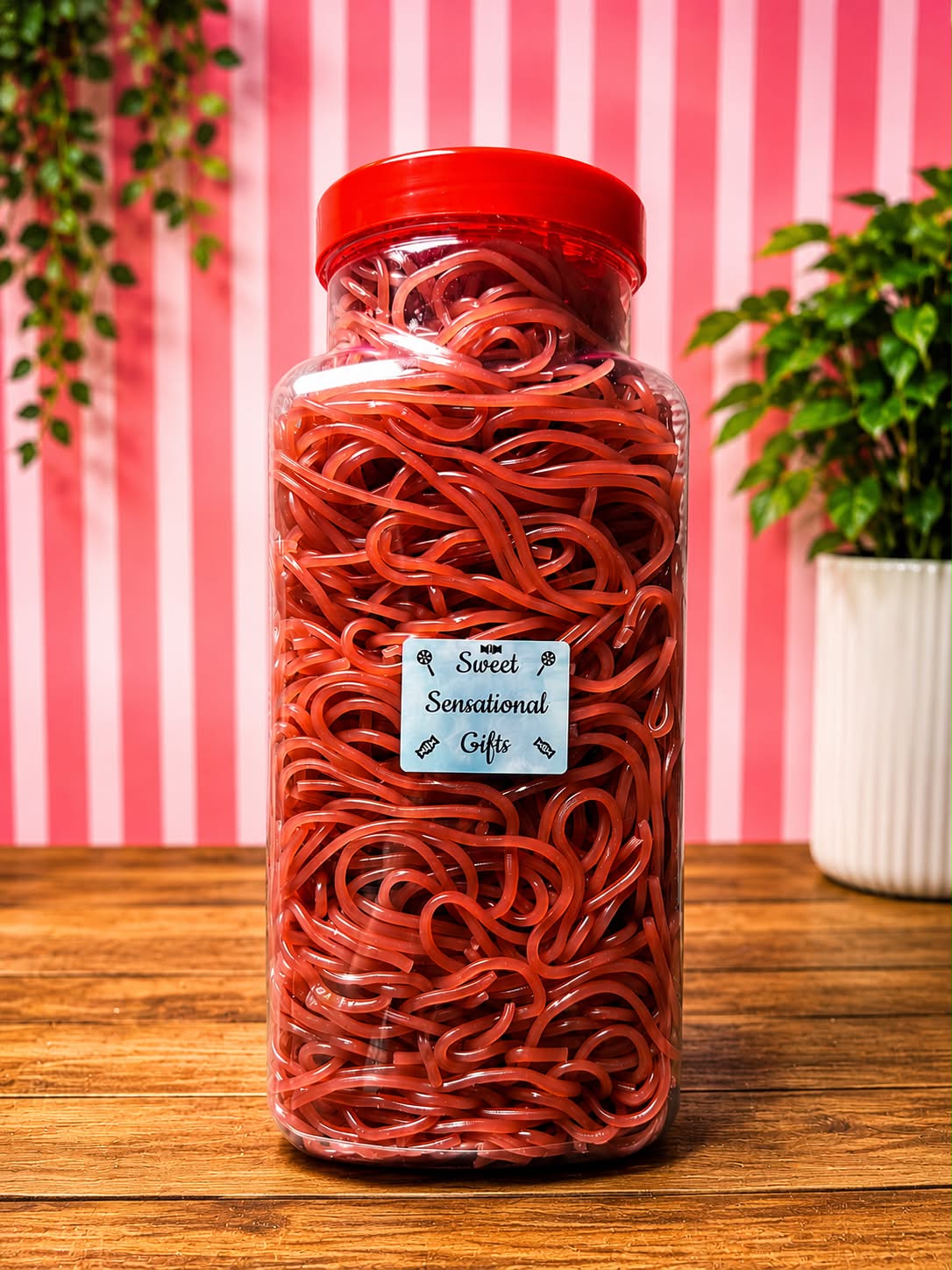 Strawberry Laces Jar